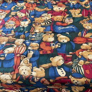 Teddy Bear Fabric Dressed Adult Outfit Sailor Nurse Grandpa Grandma 2.5 yd